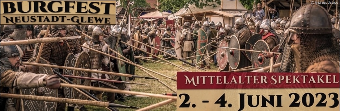 Mittelalterkalender.info & Kinderbespassung.de auf dem Burgfest in Neustadt-Glewe